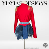 YiaYias custom designed The blood still works jacket