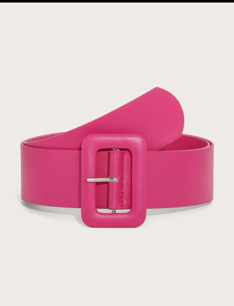 My girlie pink belt
