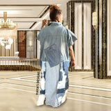 YiaYia’s design Denim kimono