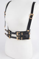 Buckle up corset belt